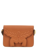 MCM Brown Calfskin Crossbody Bag