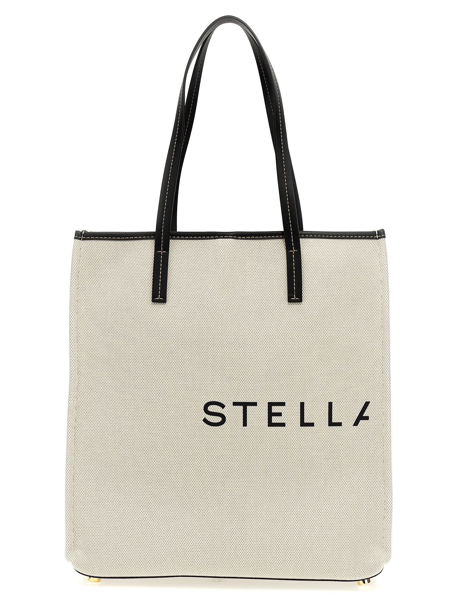 Stella McCartney Beige Cotton Tote Bag