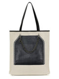 Stella McCartney Multicolor Cotton Tote Bag