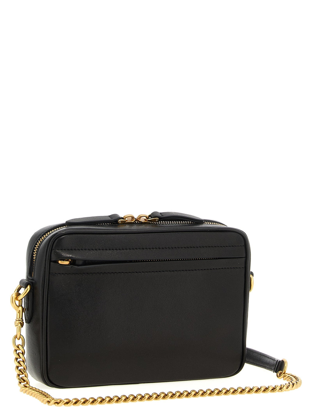 Valentino Garavani Brown Lamb Leather Crossbody Bag