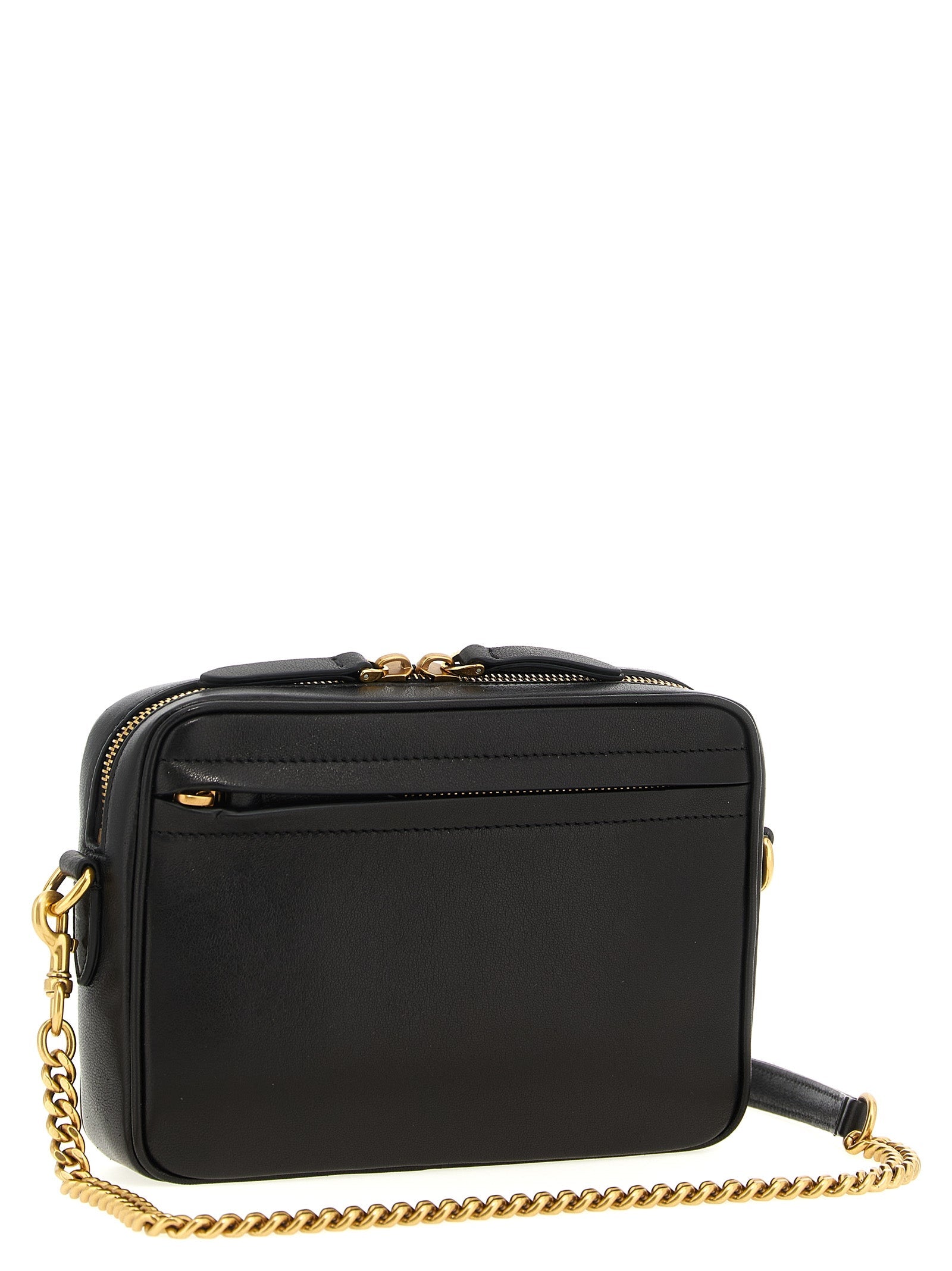 Valentino Garavani Brown Lamb Leather Crossbody Bag