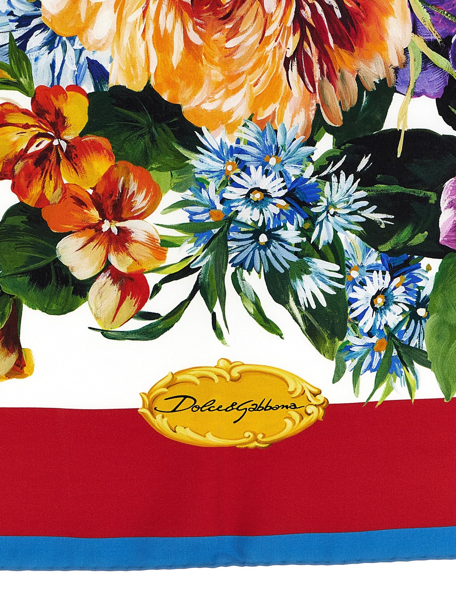 Dolce & Gabbana Multicolor Silk Foulard