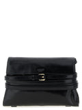 Moschino Black Leather Crossbody Bag