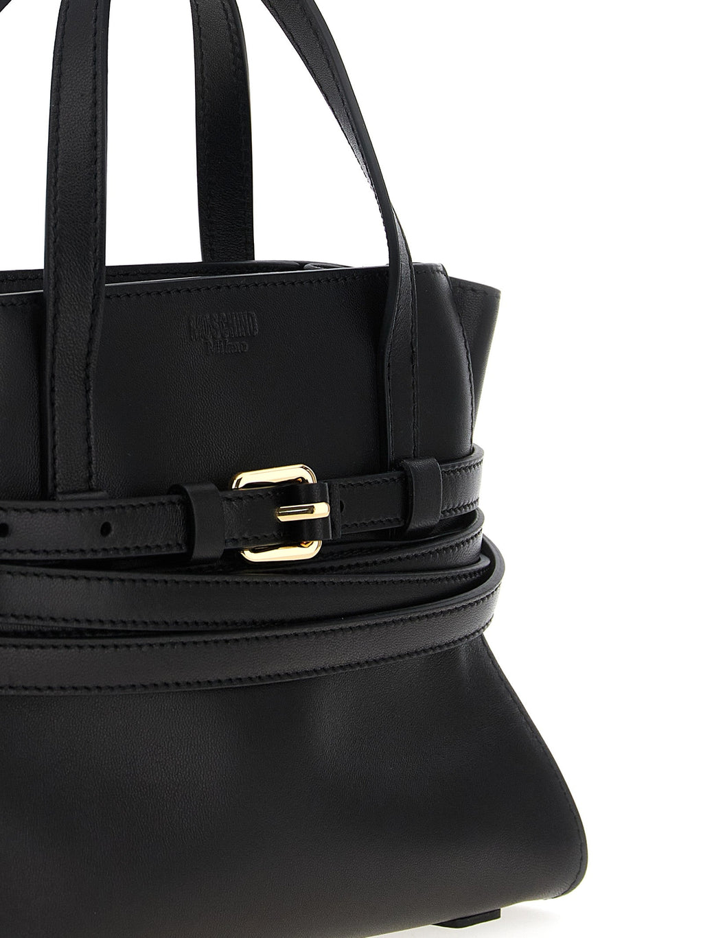 Moschino Black Polyester Handbag