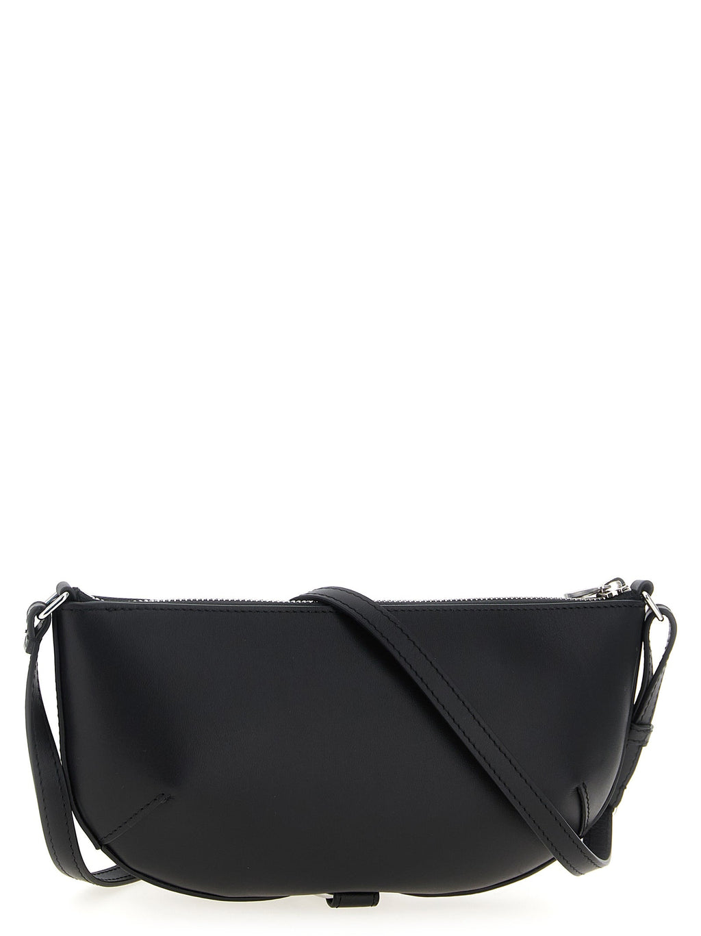 Courrèges Black Calfskin Shoulder Bag