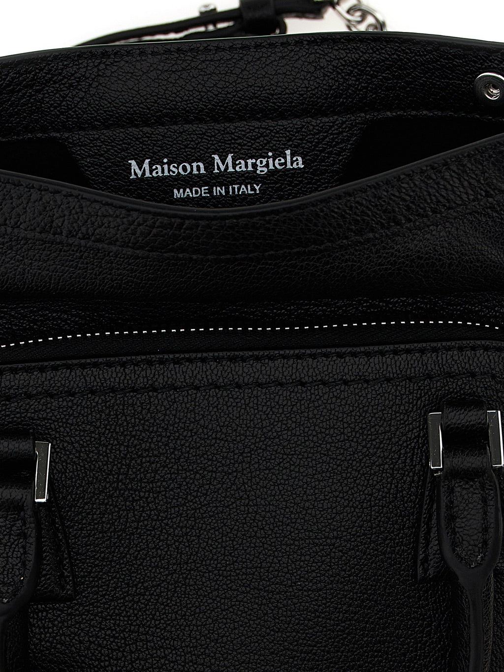 Maison Margiela Black Calfskin Handbag