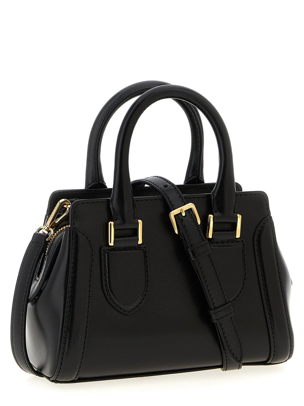 Alexander McQueen Black Calfskin Handbag