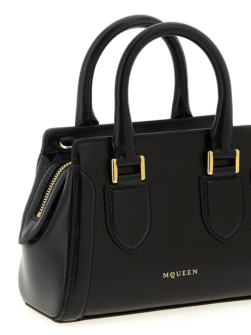 Alexander McQueen Black Calfskin Handbag