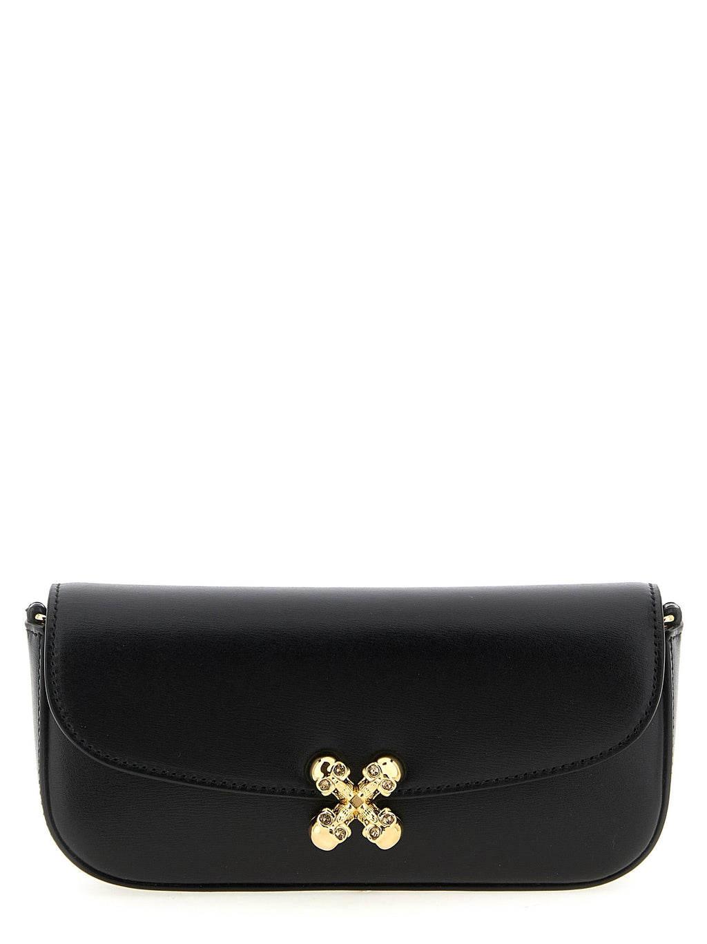 Alexander McQueen Black Calfskin Crossbody Bag
