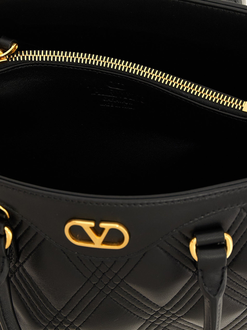 Valentino Garavani Black Lamb Leather Handbag