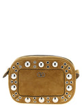 Valentino Garavani Beige Cowhide Crossbody Bag