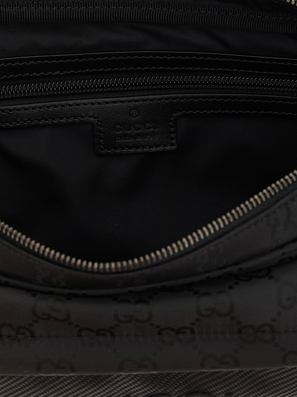 Gucci Black Polyester Crossbody Bag