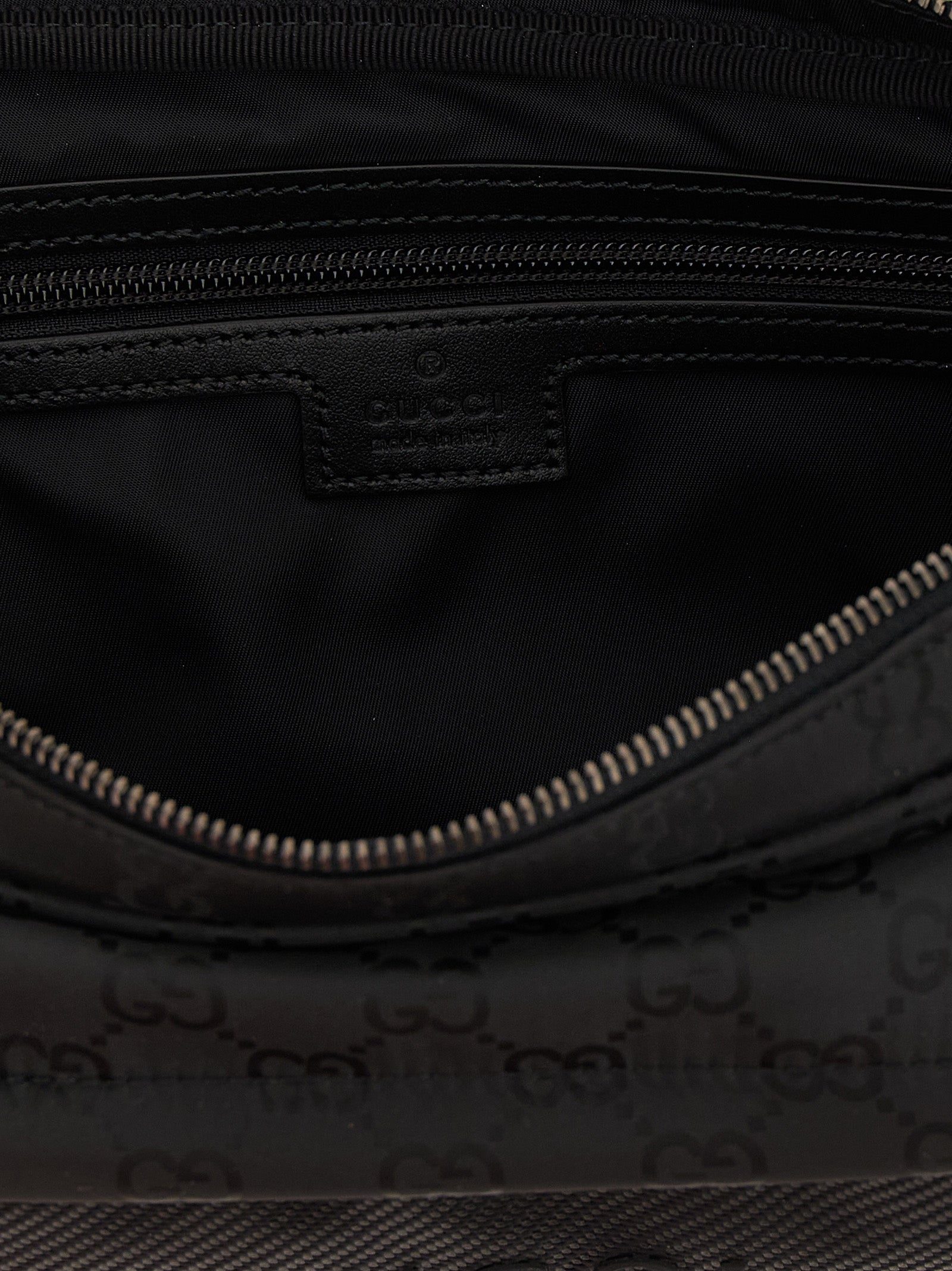 Gucci Black Polyester Crossbody Bag
