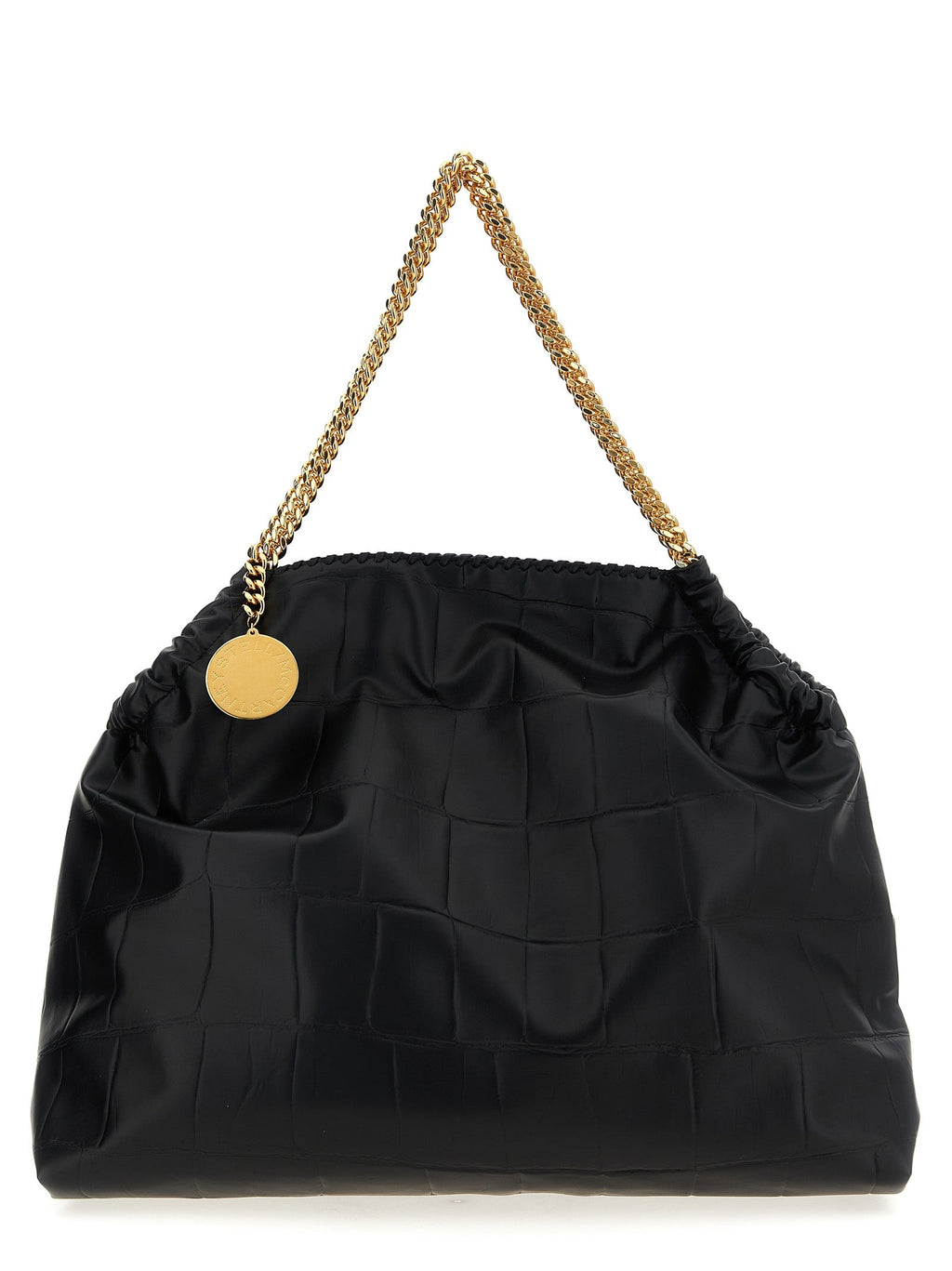 Stella McCartney Black Polyester Tote Bag