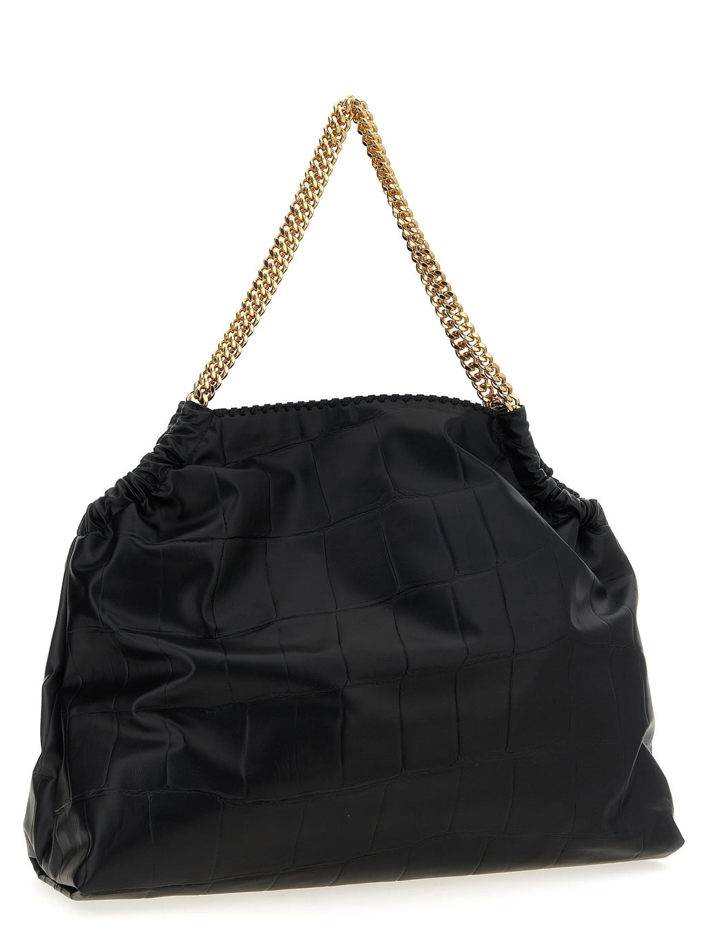 Stella McCartney Black Polyester Tote Bag