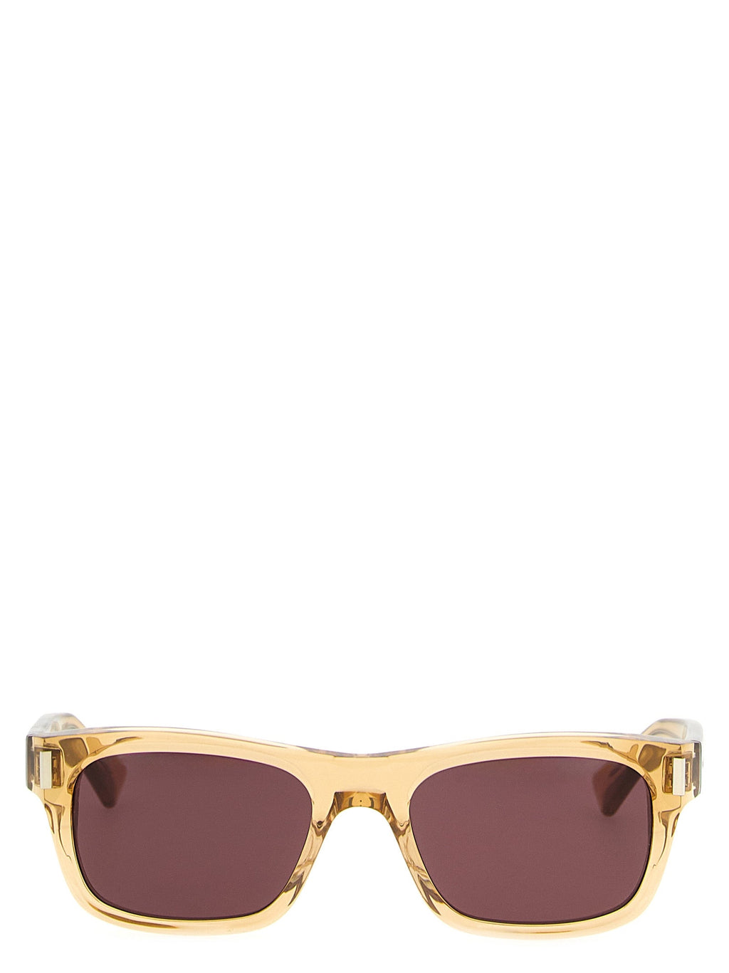 Saint Laurent Beige Acetate Sunglasses