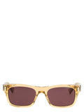 Saint Laurent Beige Acetate Sunglasses