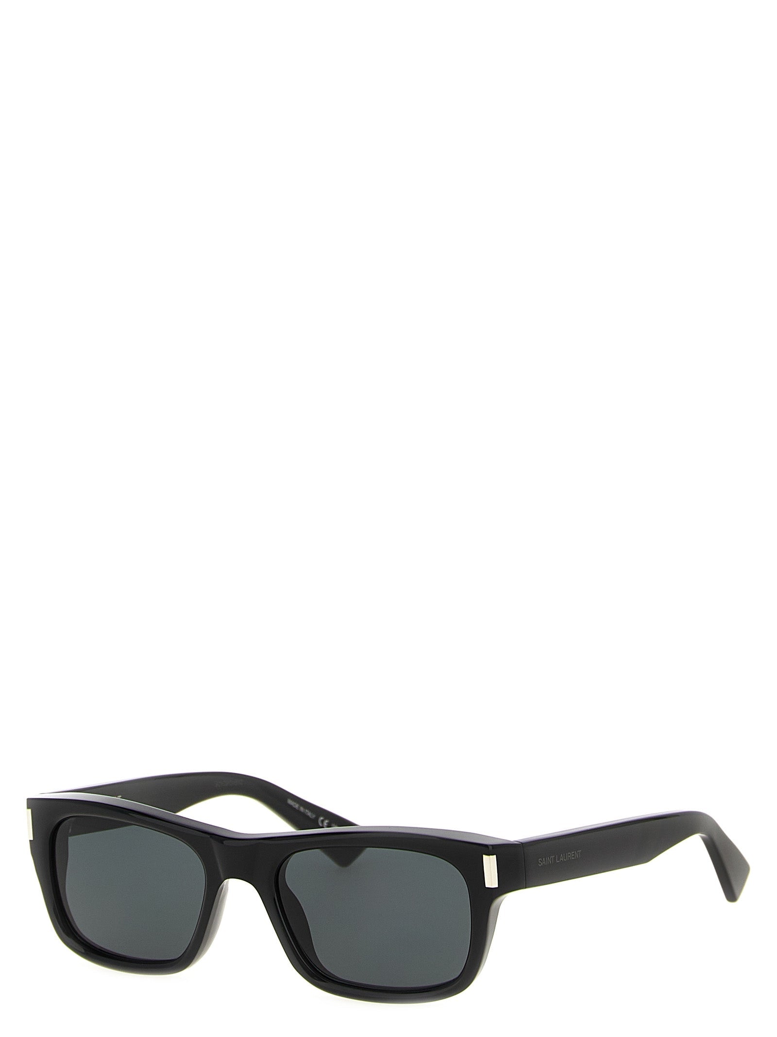 Saint Laurent Black Acetate Sunglasses