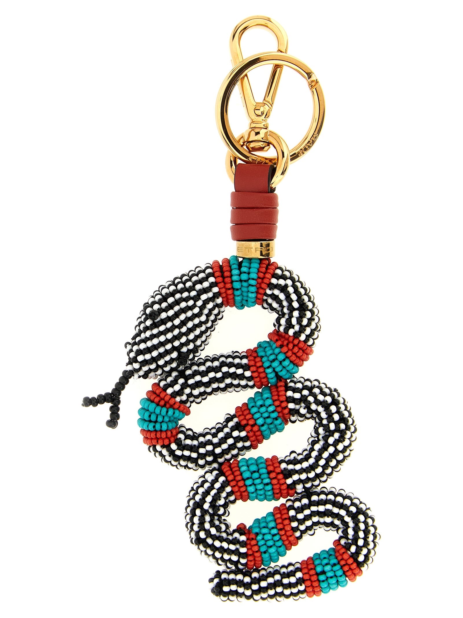 Etro Multicolor Glass Keychain