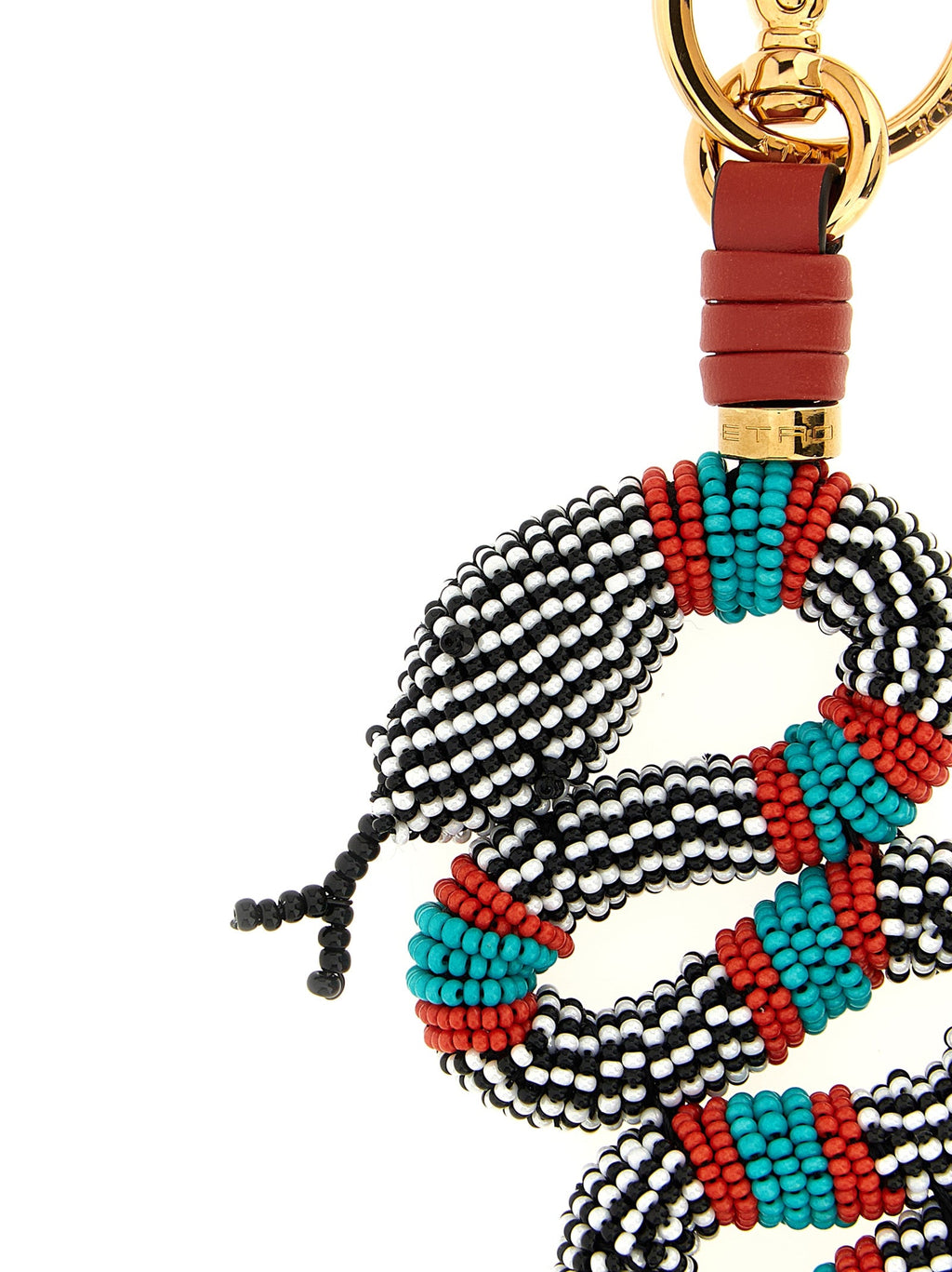 Etro Multicolor Glass Keychain