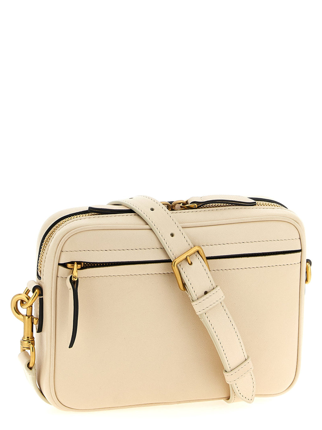 Valentino Garavani Bicolor Lamb Leather Crossbody Bag
