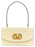 Valentino Garavani White Calfskin Shoulder Bag