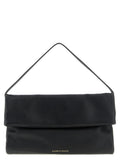 Elisabetta Franchi Black Calfskin Shoulder Bag