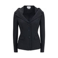 Alexander McQueen Black Wool Oves Aries Full-Length Jacket