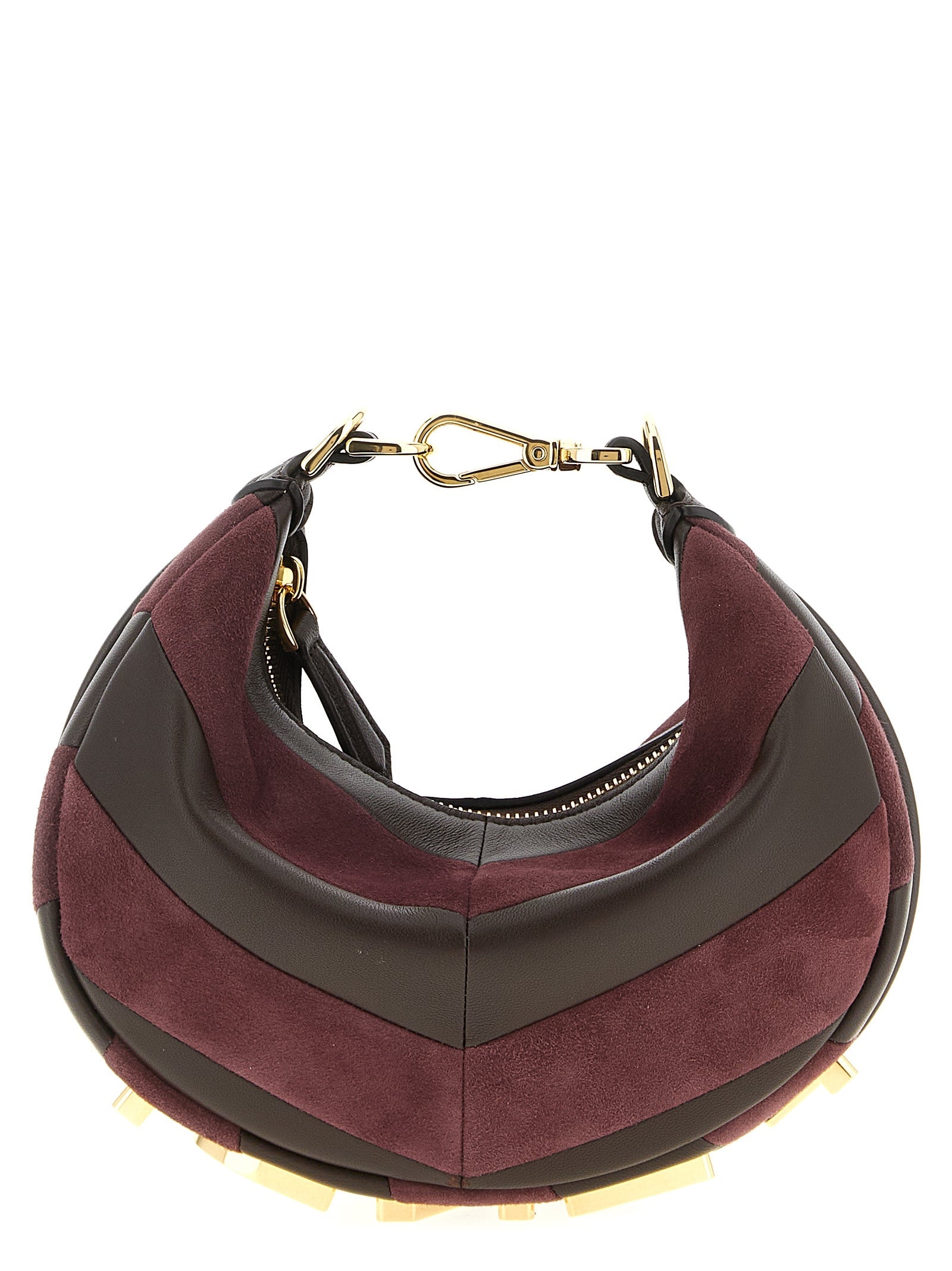 Fendi Multicolor Lamb Leather Handbag