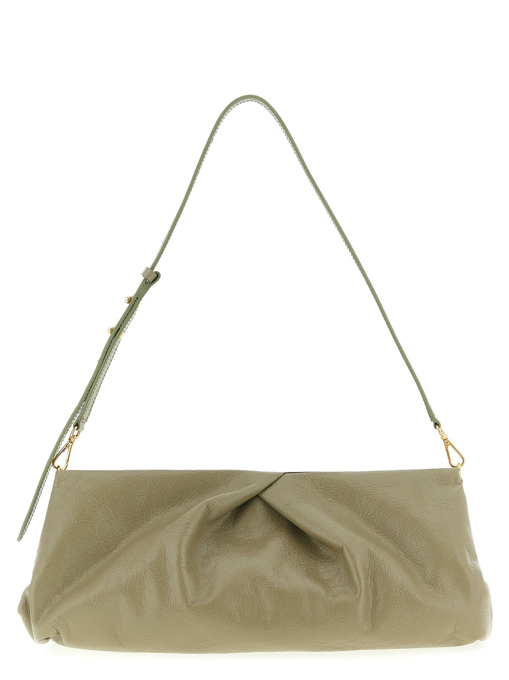 Dries Van Noten Bicolor Calfskin Clutch Bag