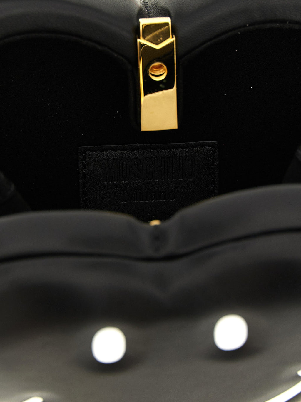Moschino Black Polyester Handbag