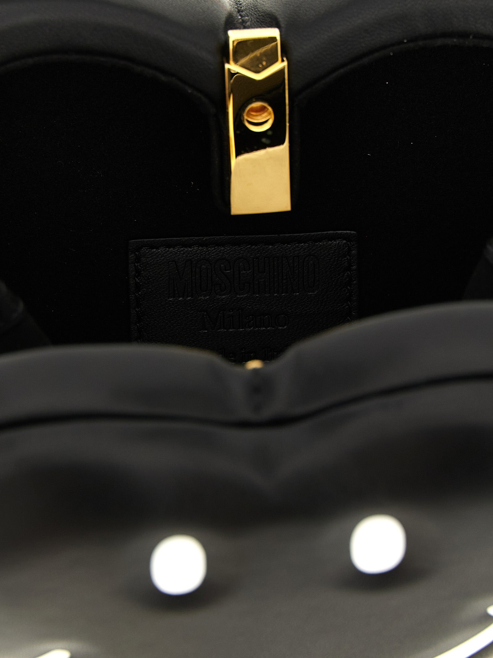 Moschino Black Polyester Handbag