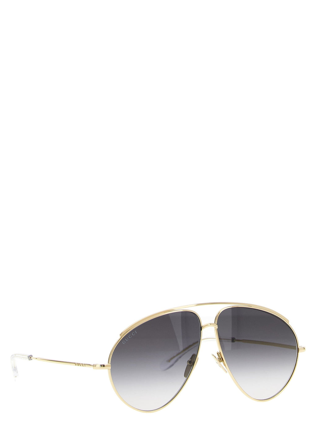 Gucci Gold Metal Sunglasses