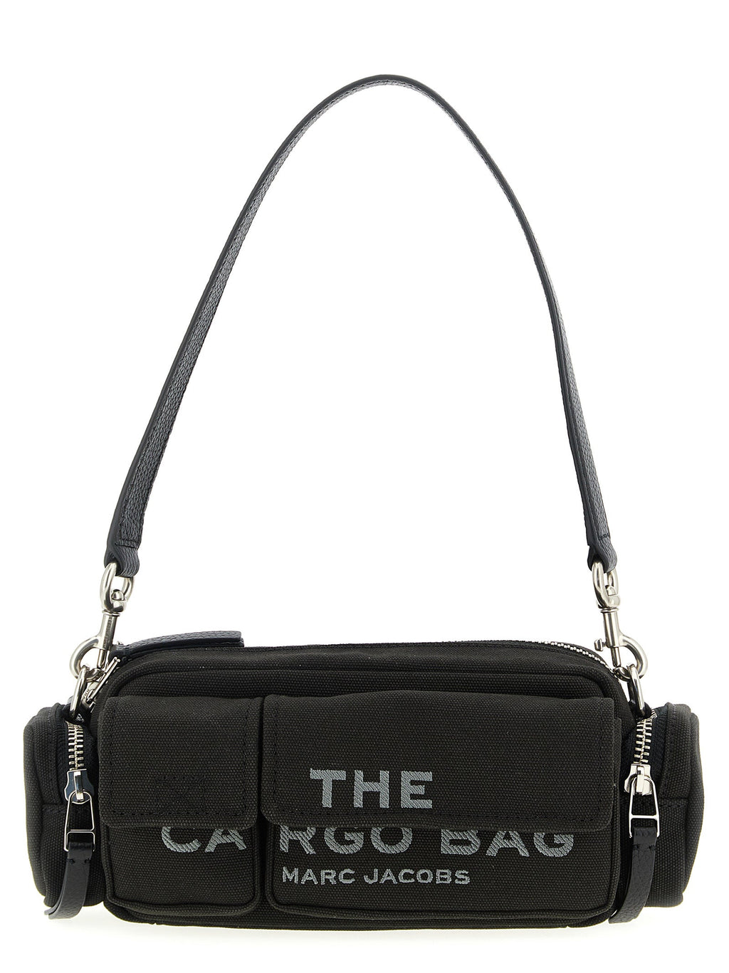Marc Jacobs Black Cotton Shoulder Bag