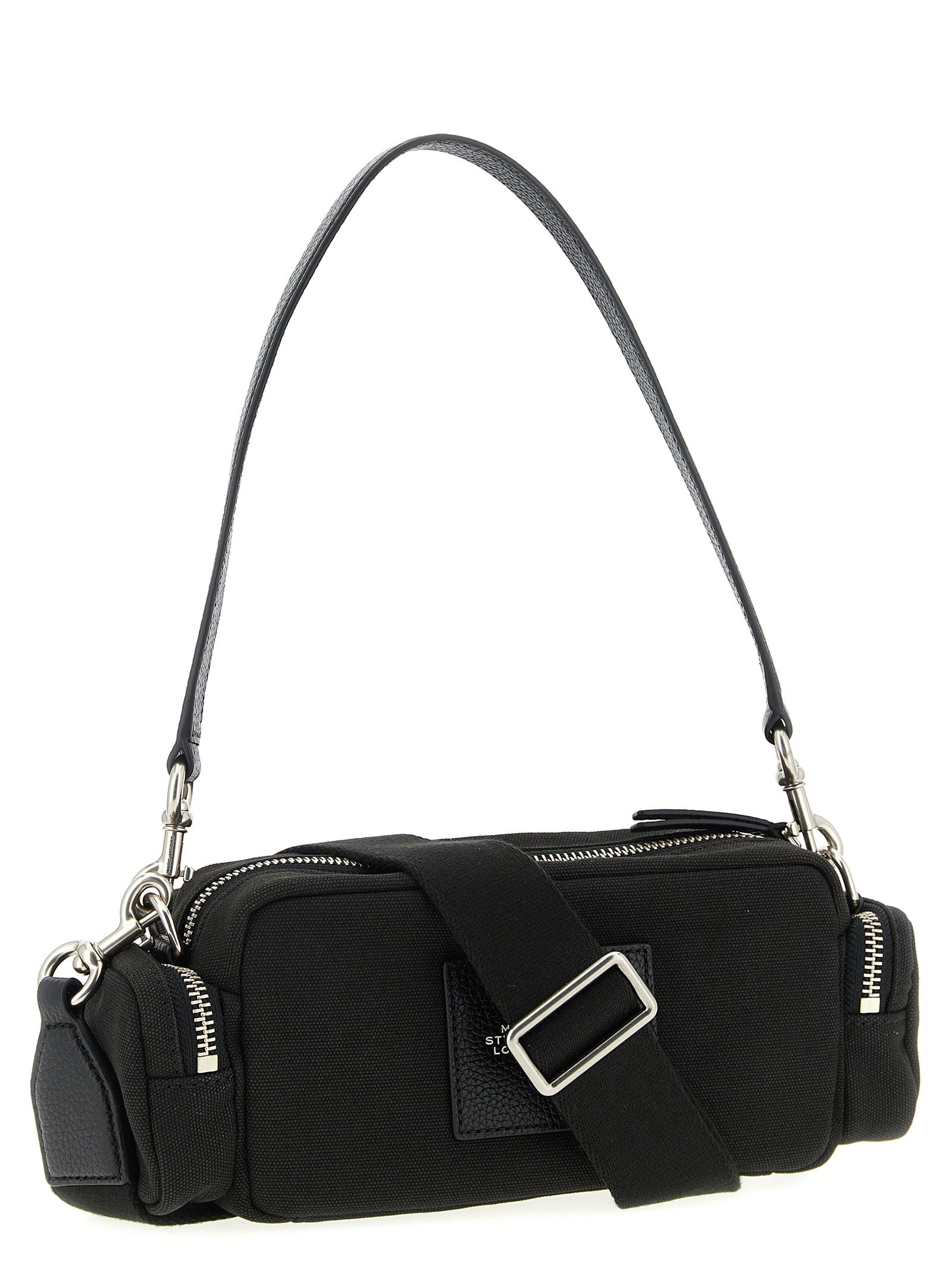 Marc Jacobs Black Cotton Shoulder Bag
