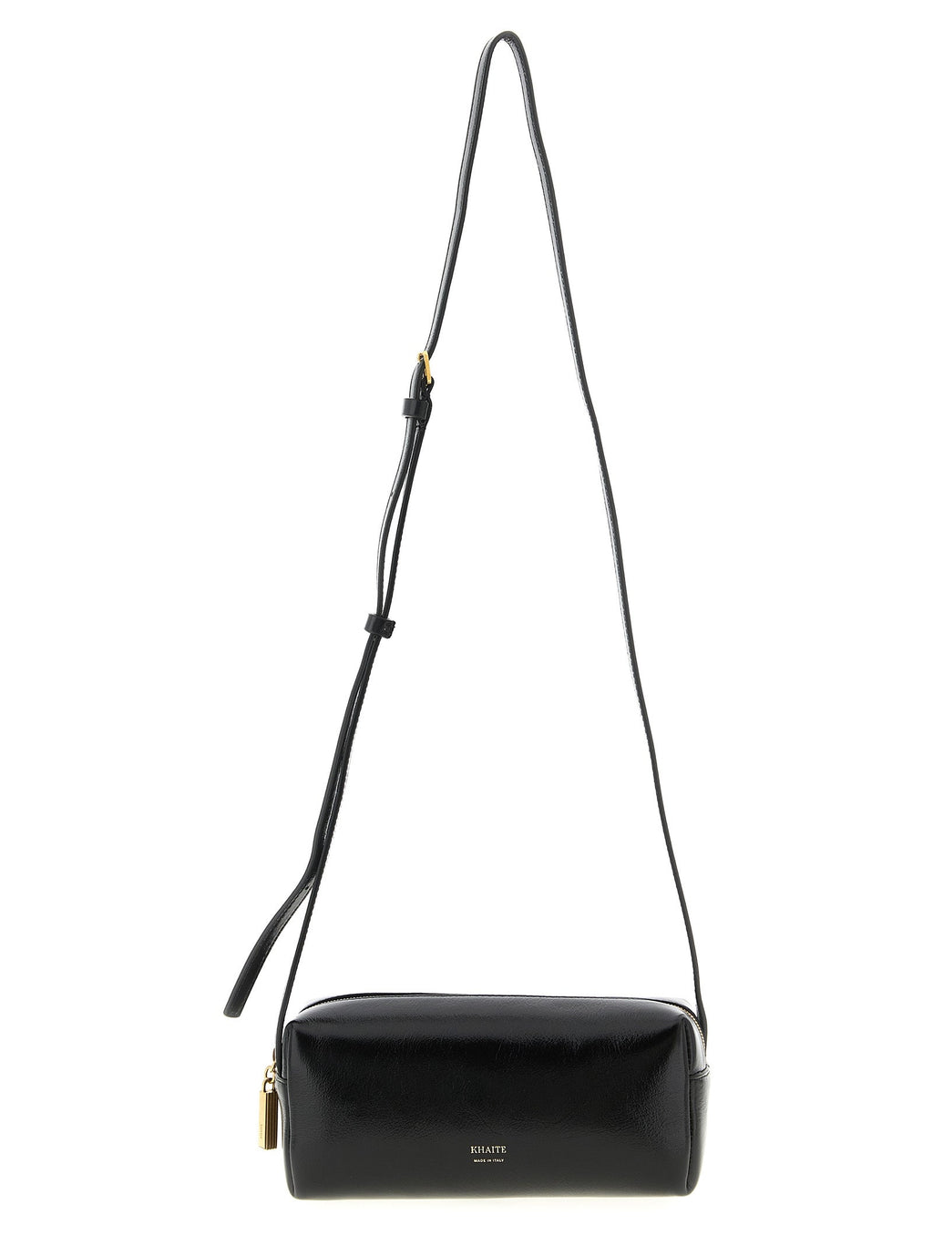 Khaite Black Calfskin Crossbody Bag