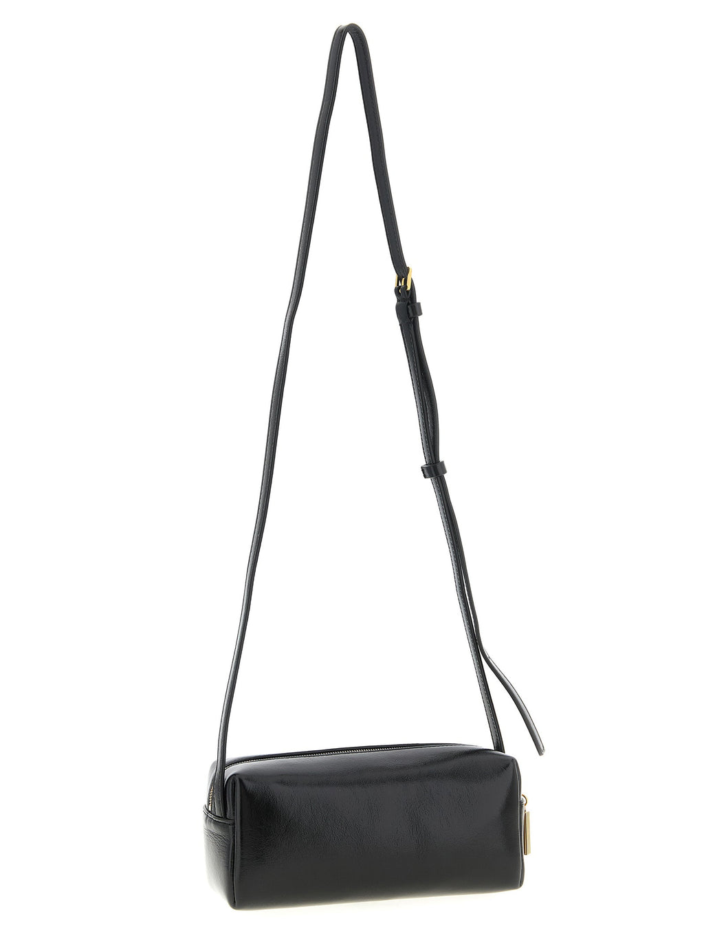 Khaite Black Calfskin Crossbody Bag