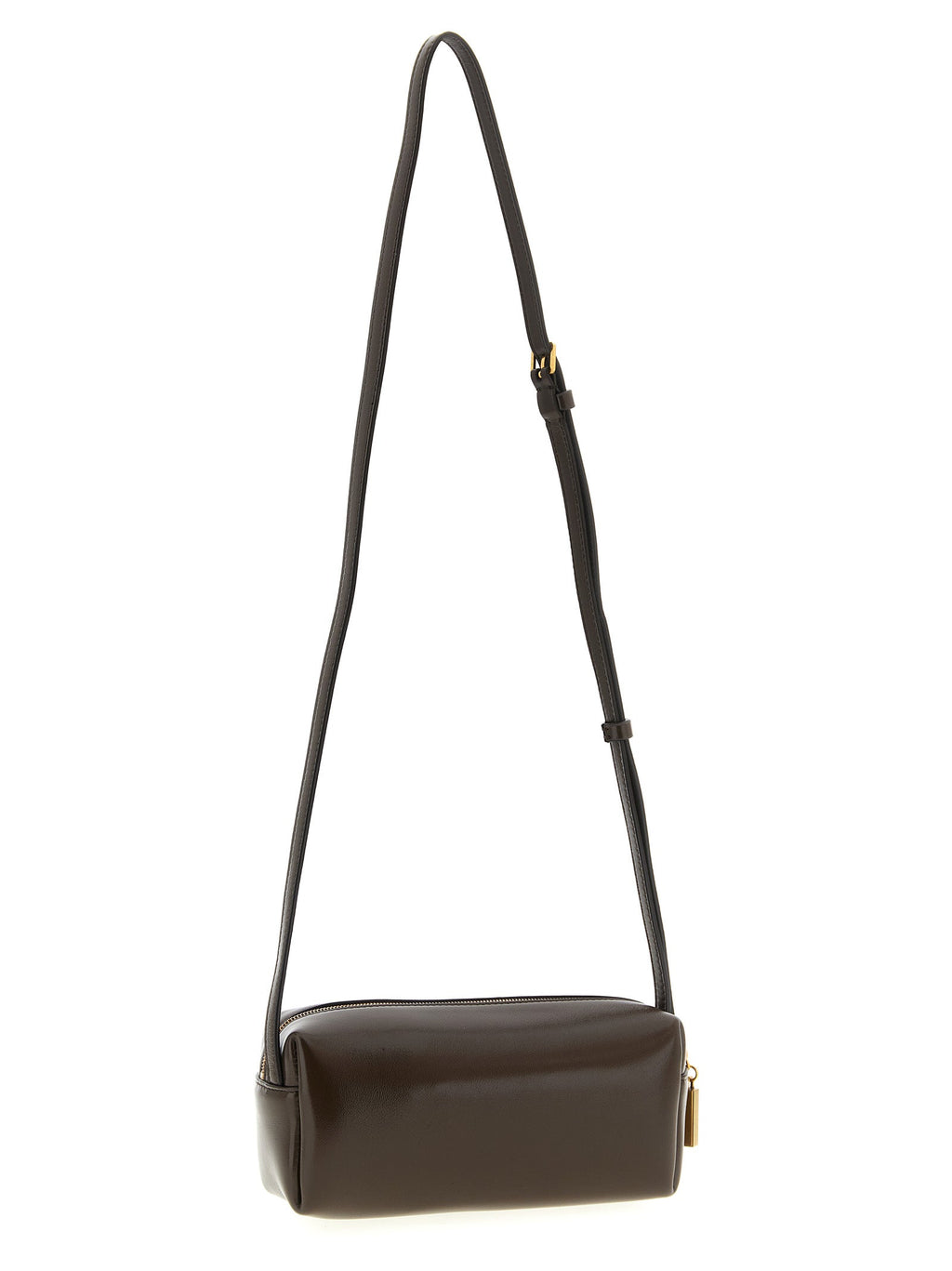 Khaite Brown Calfskin Crossbody Bag