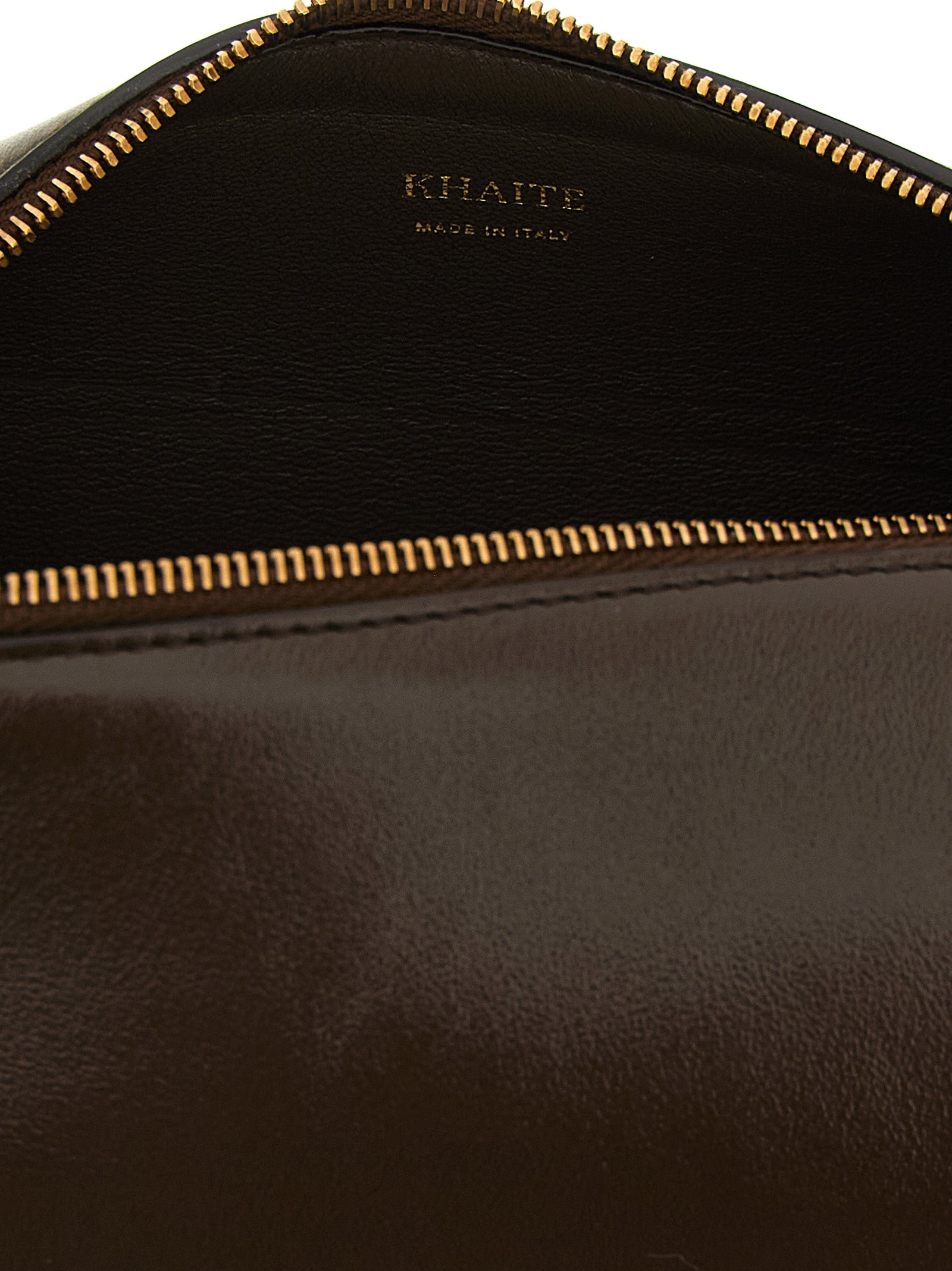 Khaite Brown Calfskin Crossbody Bag