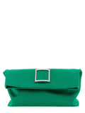 Roger Vivier Bicolor Viscose Clutch Bag