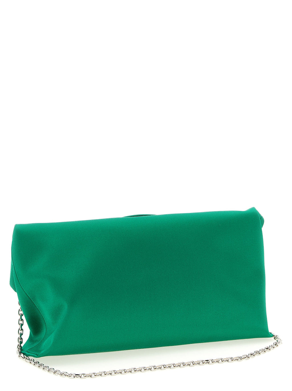 Roger Vivier Bicolor Viscose Clutch Bag