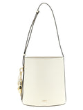 Furla White Calfskin Shoulder Bag