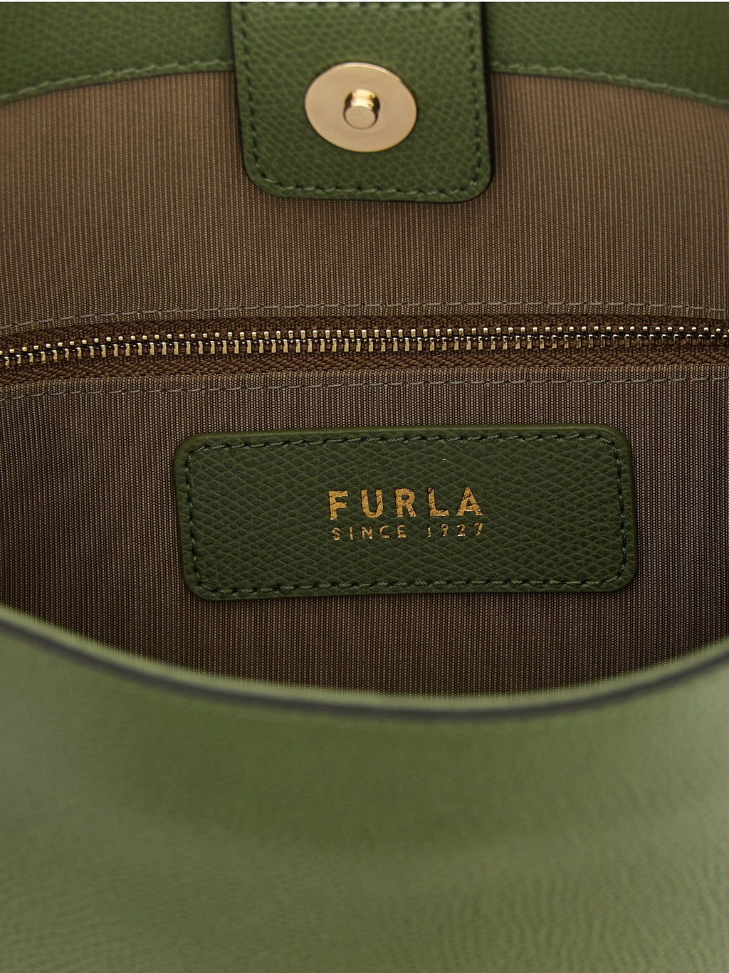 Furla Bicolor Calfskin Shoulder Bag