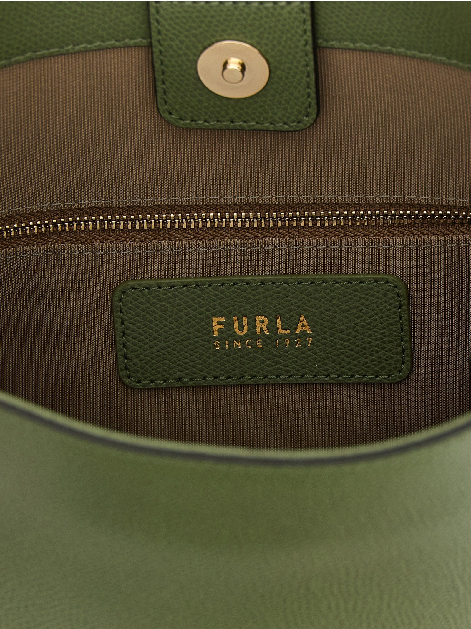 Furla Bicolor Calfskin Shoulder Bag