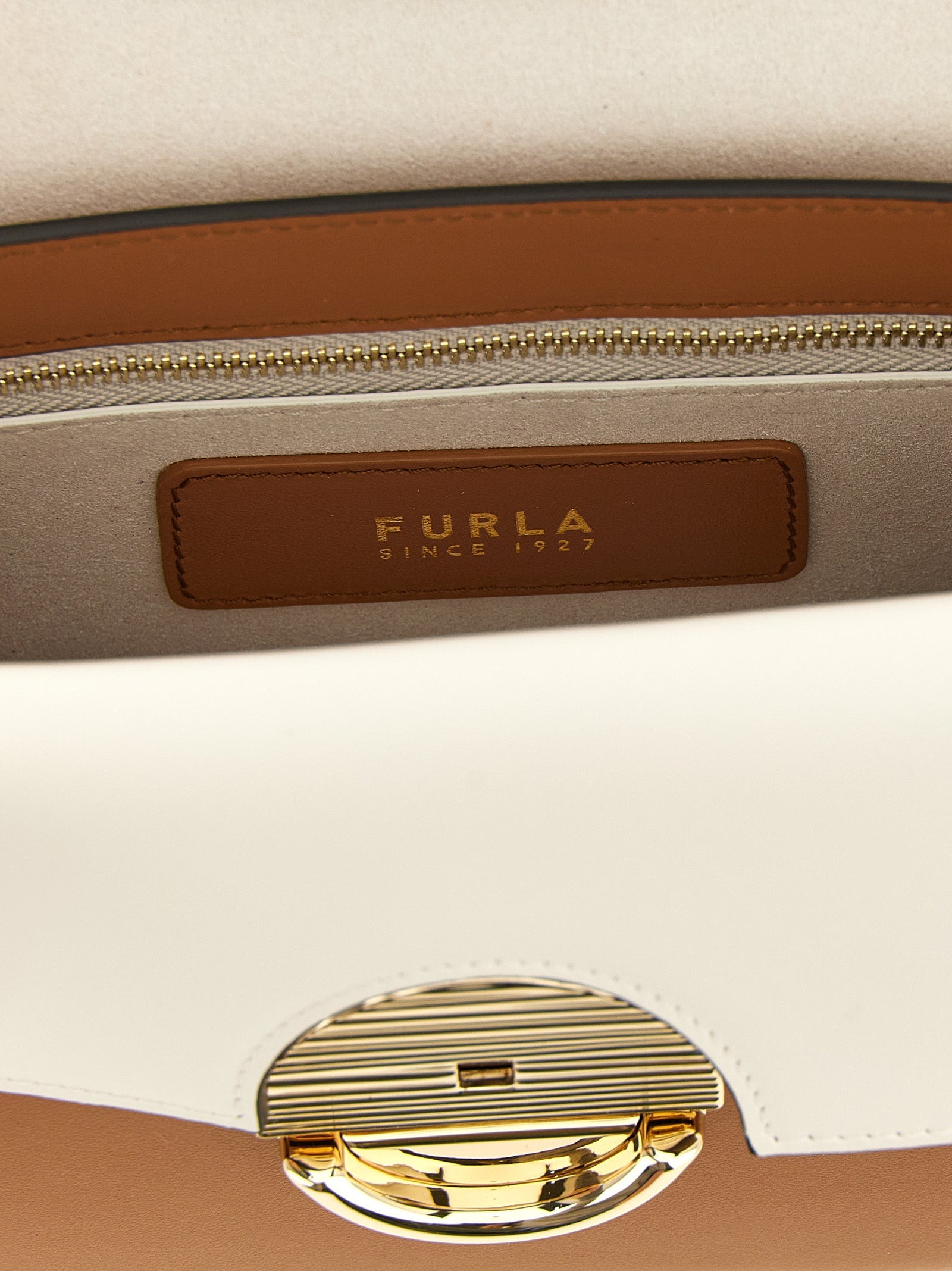 Furla Multicolor Lamb Leather Crossbody Bag