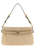 PINKO Beige Cowhide Shoulder Bag