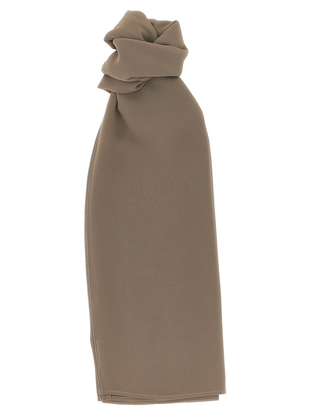 Peserico Brown Polyester Scarf