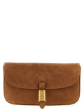 PINKO Brown Cowhide Shoulder Bag