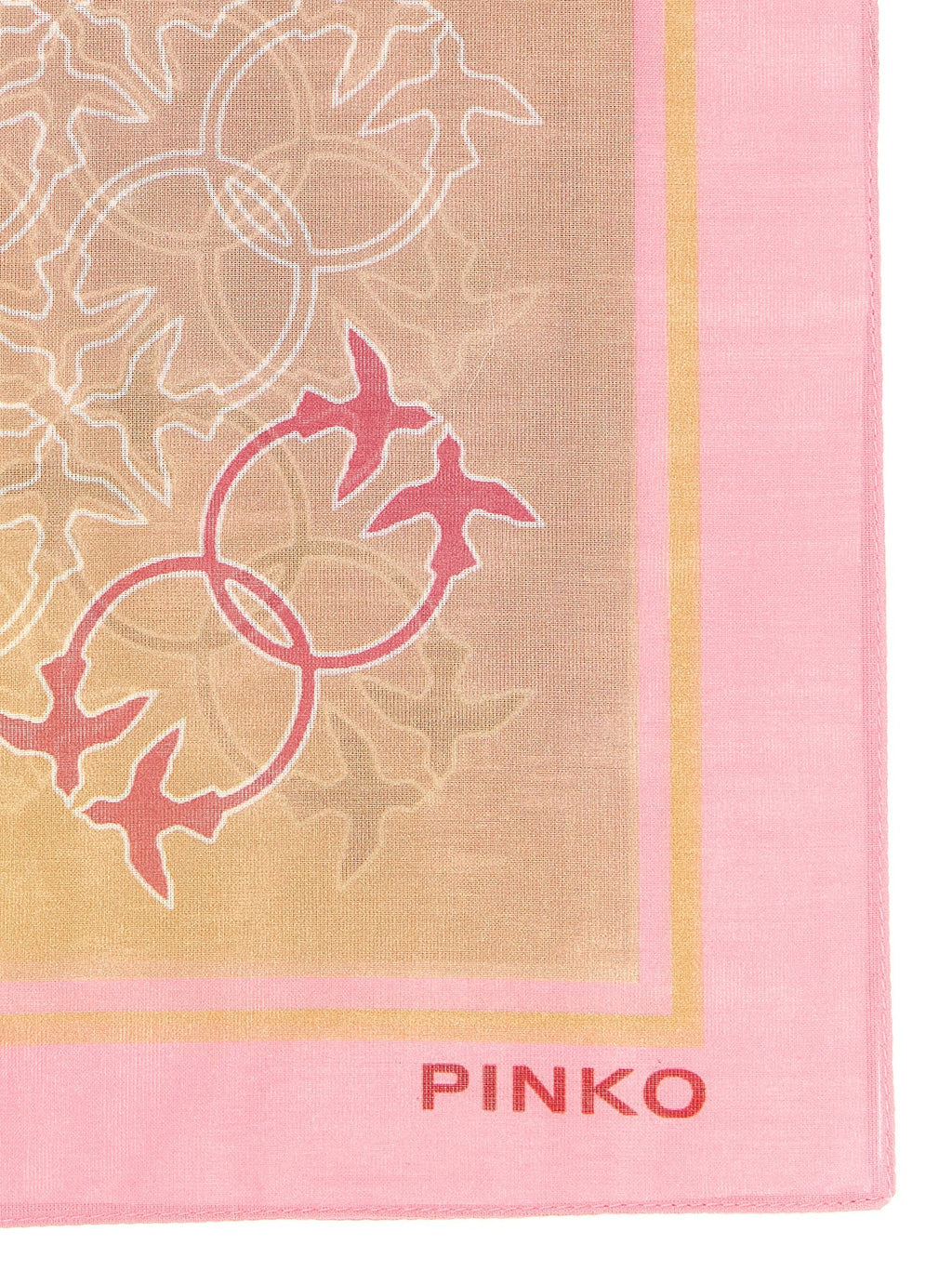 PINKO Multicolor Cotton Scarf