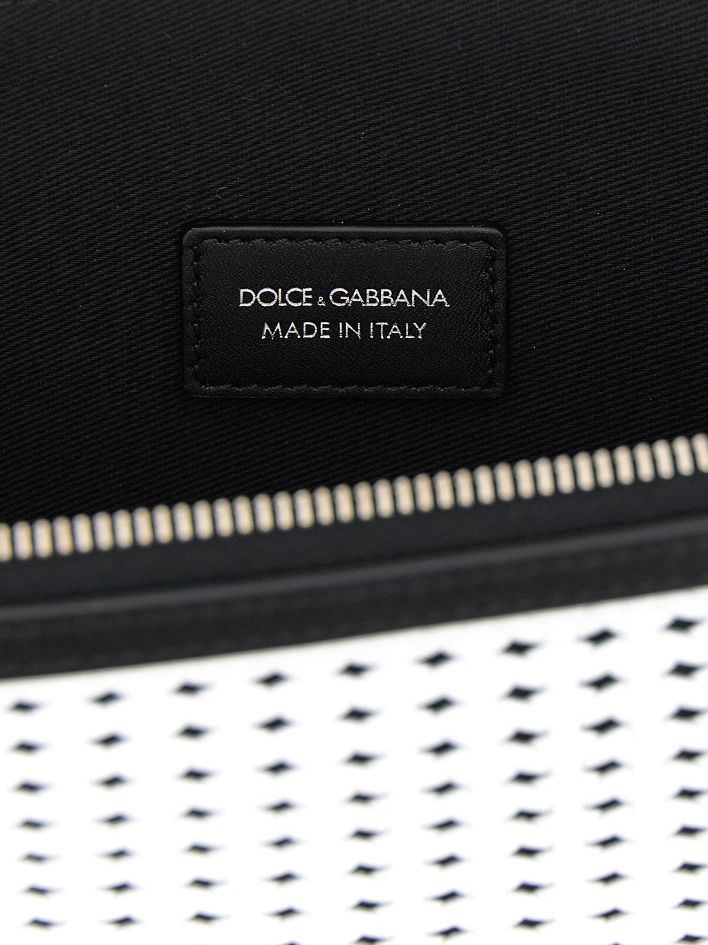 Dolce & Gabbana Bicolor Calfskin Clutch Bag